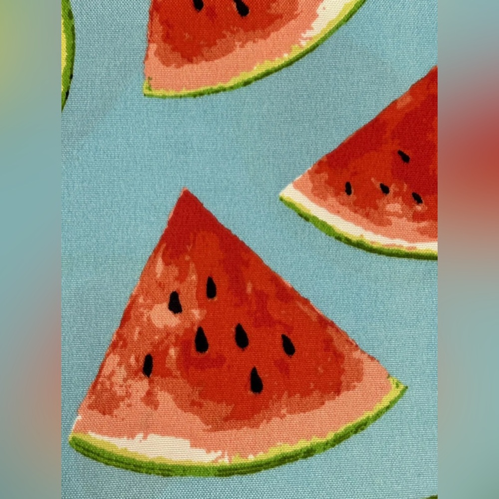 Berkshire Home Indoor Outdoor Watermelon Polyester Upholstery Fabric 74” x 57”